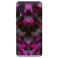 Samsung Galaxy A70s Kılıf Desenli Özel Seri Tüyler (40) Fit Silikon Kılıf