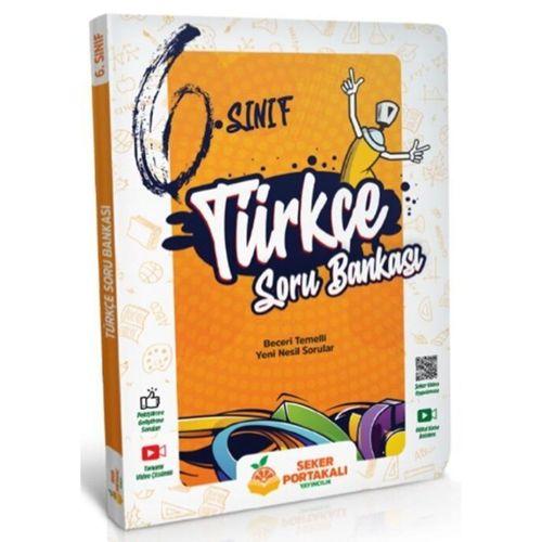 6. Sınıf Türkçe Soru Bankası Şeker Portakalı Yayınları