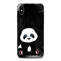 Lopard Apple Iphone X Uyumlu Kılıf GameX (5) Koruma Kabı Sevimli Panda