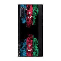 Samsung Galaxy Note 10 Uyumlu Kılıf Azarbaijan (5) Koruma Kabı Azeri Bayrak İllustre