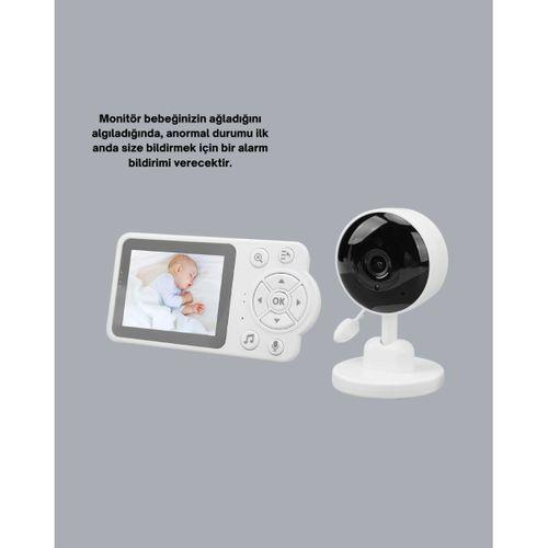 Bebek Monitörü Cry Detection Ve Hd Gece Görüş Destekli