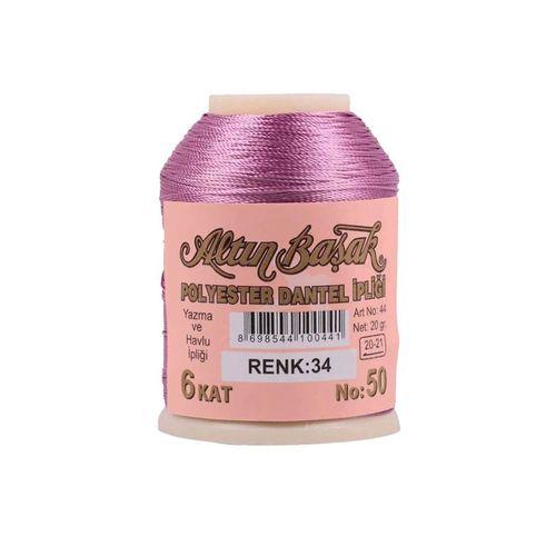 3 Adet Altınbaşak Oya ve Dantel İpi 20 gr - Royaleks - No: 042 - 034 - 656