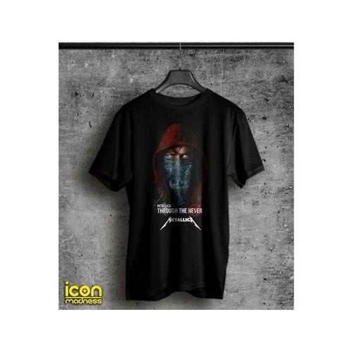 IconMadness Metallica Basklı Müzik Tişört Kısakollu Tshirt