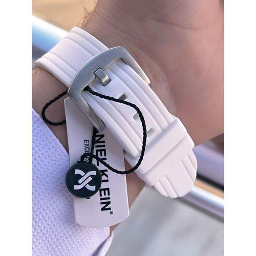 Daniel Klein Erkek Kol Saati 30 Metre Suya Dayanıklı Silikon Kordon + Bileklik Hediyeli VS.BLKT.0714