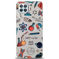 Oppo Reno 4 Lite Kılıf HD Baskılı Kılıf - Formüller + Tam Ekran Koruyucu