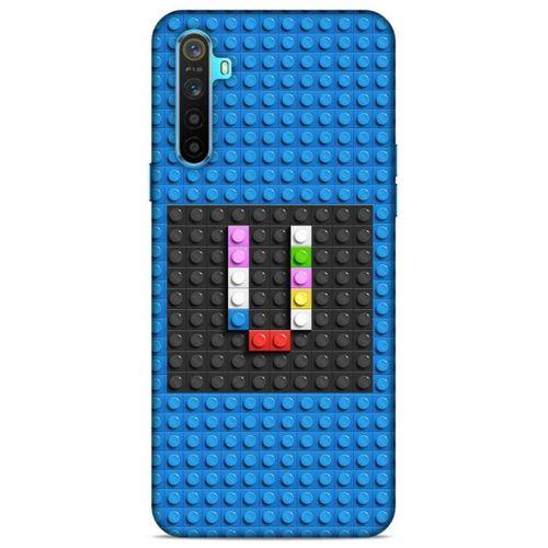 Lopard Oppo Realme 6i Uyumlu Kılıf BloX (35) Fit Design Kılıf V Harfi