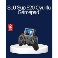 2025 S10 Gamepad 520 Klasik Retro Oyunlu Tv Bağlantılı A Kalite Orijinal