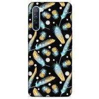 Oppo Reno 3 Kılıf Desenli Özel Seri Tüyler (26) Tpu Silikon Kılıf