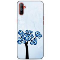 Nazarium (13) Desenli Silikon Kapak Oppo Realme C3 Kılıf