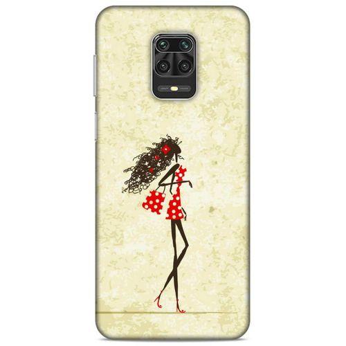 Lopard Xiaomi Redmi Note 9 Pro Uyumlu Kılıf Sürreal Yüzler ♀ (38) Neo Hybrid Kılıf Desenli