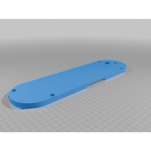 Dewalt DW745 Tezgah Testere Sıfır Boşluklu Tabla Eki 3D Baskı