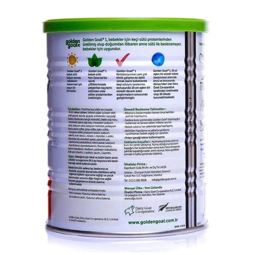 Çocuk Golden Goat 1 Keçi Sütlü Bebek Sütü 0-6 Ay 400 Gr