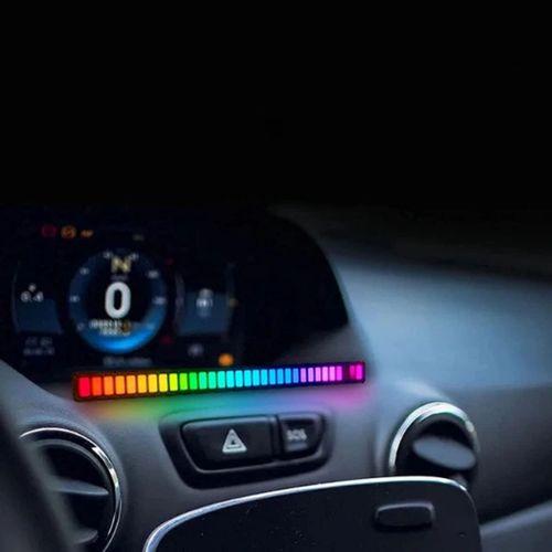 Rgb Sese Duyarlı Taşınabilir Ekolayzer Led Çubuk