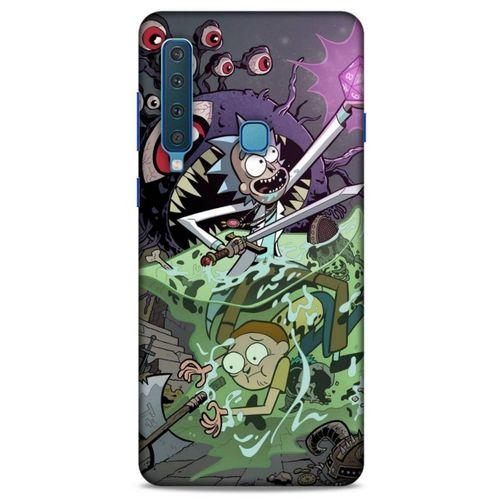 Samsung Galaxy A9 2018 Uyumlu Kılıf Rick And Morty (25) Antişok Kapak Tricia Lange