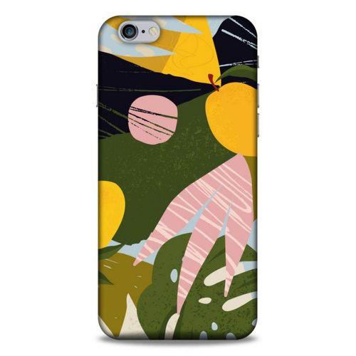 Lopard Apple Iphone 6S Plus Uyumlu Kılıf Soyut Sanat (33) Baskılı Hybrid Kılıf