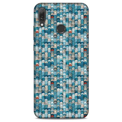 Geometrix 76 Huawei Y9 2019 Kılıf Silikon Kapak