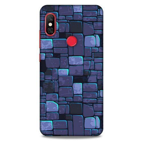 Xiaomi Mi A2 Lite Kılıf Baskılı Özel Seri Taşlı (12) Koruyucu Silikon