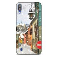 Cityx (41) Samsung Galaxy M10 Kılıf Silikon Kapak Desenli