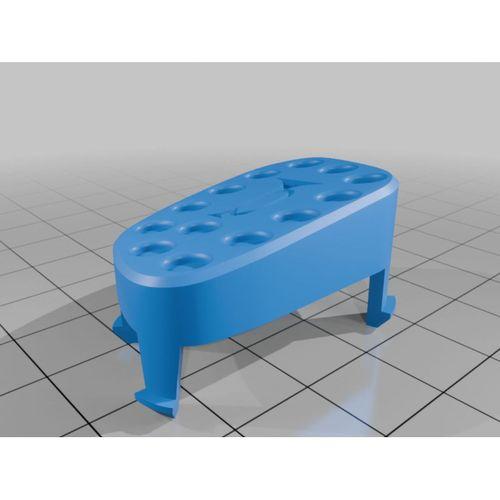 Land Rover Discovery 2 Boynuz Düğmesi Kapak Grip için delikli - 6904966