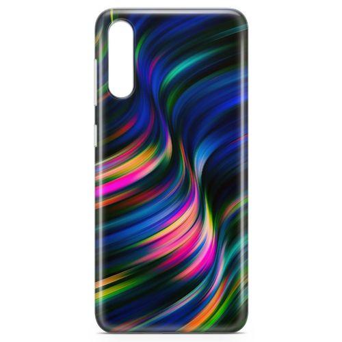 Samsung Galaxy A30s Kılıf Boya Dalgası Arka Kapak Koruma Desenli Full Koruyucu