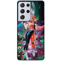 Samsung Galaxy S21 Ultra Uyumlu Kılıf Harley Quinn (44) Tough Armor Kılıf Gri-kuşkonmaz