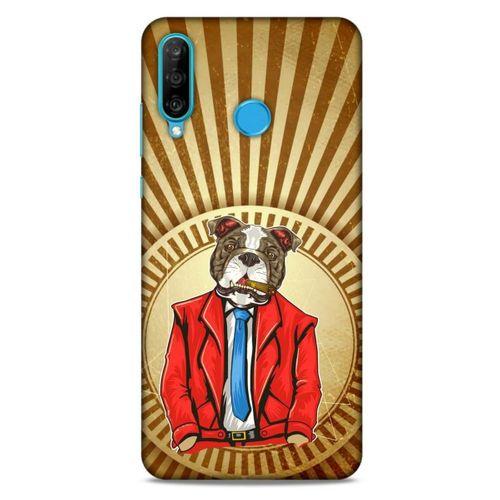 Huawei P30 Lite Kılıf Köpek Kıyafetleri (7) Telefon Kılıfı Pitbull Terrier Ceket