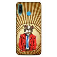 Huawei P30 Lite Kılıf Köpek Kıyafetleri (7) Telefon Kılıfı Pitbull Terrier Ceket
