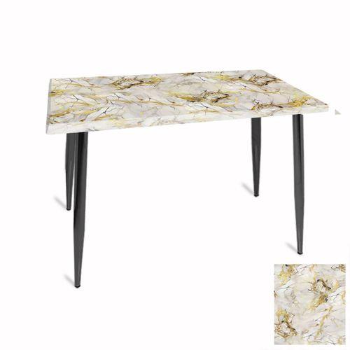 Dockers Manolya Mutfak Masası 80x120 ESB (Werzalit, Wermodin ve Allzalit Tabla) - Gold