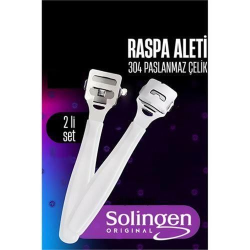 Modacar Raspa Aleti - Jiletli Ayak Topuk Törpüsü 2 adet Solingen Profesyonel