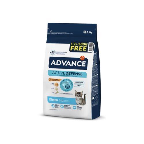 Advance Kıtten Tavuk &amp; Pirinç Yavru Kedi Maması 1,2kg +300gr Bonus Paket