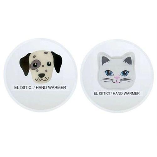 Kedi Ve Köpek Cep Sobası,El Isıtıcı,2 Adet Sıcak Su Torbası Pvc  9Cm