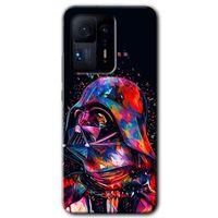 Xiaomi Mi Mix 4 Kılıf HD Desen Baskılı Arka Kapak+Temperli Cam - Father Vader