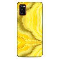 Lopard Samsung Galaxy A41 Uyumlu Kılıf Mermer Desenli (11) Tam Koruma