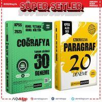 Pegem 2025 KPSS Coğrafya ve Paragraf Deneme Seti 2 Kitap
