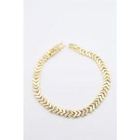 Taşlı Bileklik - Altın