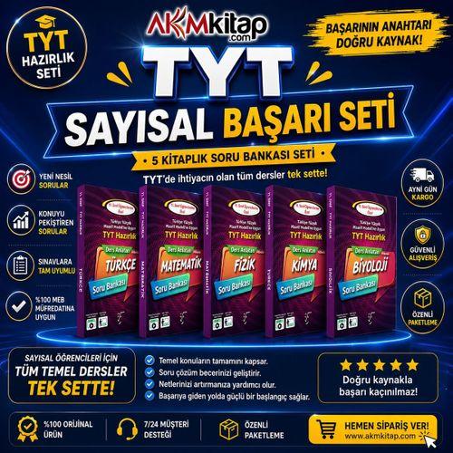 Karekök Yayınları 11. Sınıf TYT Hazırlık Sayısal Seti 5 Kitap