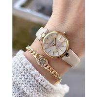 Ferrucci Deri Kordon Mini Vintage Seri 2 Yıl Garantili 3 Atm Dayanıklı Kadın Kol Saati+Bileklik 645K