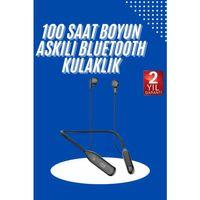 100 Saat Kablolu Boyun Askılı Dijital Göstergeli Bluetooth Kulaklık