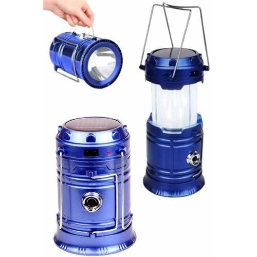 Kamp Feneri Şarj Edilebilir Güneş Enerjili Işıldak Usb Şarjlı