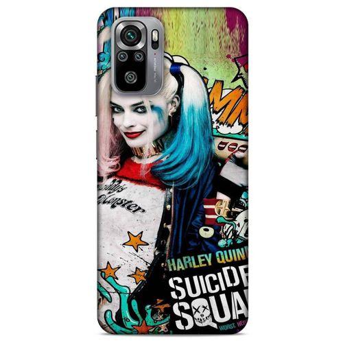 Xiaomi Redmi Note 10 Uyumlu Kılıf Harley Quinn (47) Crystal Flex Kılıf Suicide Squad