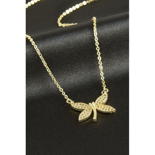 Yusufçuk Zirkon Taşlı Kolye