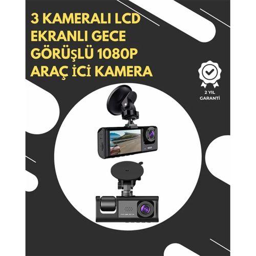 G-sensör Ve Hareket Algılama Destekli 1080p Araç İçi Güvenlik Kamerası
