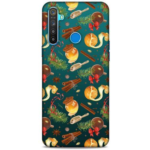 Frutix Portakal 01 Oppo Realme 5i Kılıf Desenli Silikon