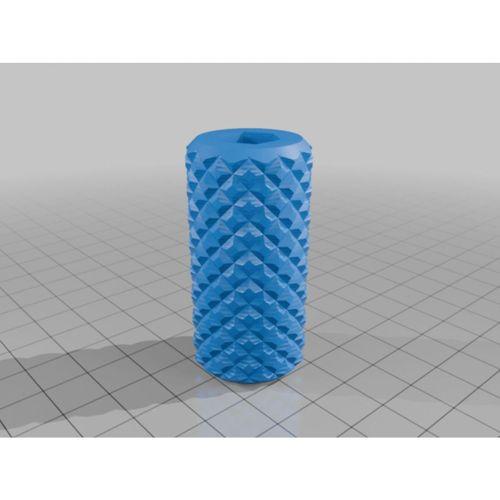 Özel Tasarım Tırtıklı Düğme 3D Baskı