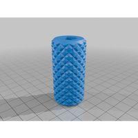 Özel Tasarım Tırtıklı Düğme 3D Baskı