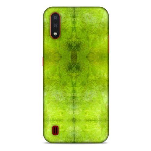 Mermer Desenli (31) Tema TPU Kılıf Fıstık Yeşili Samsung Galaxy A01 Kılıf