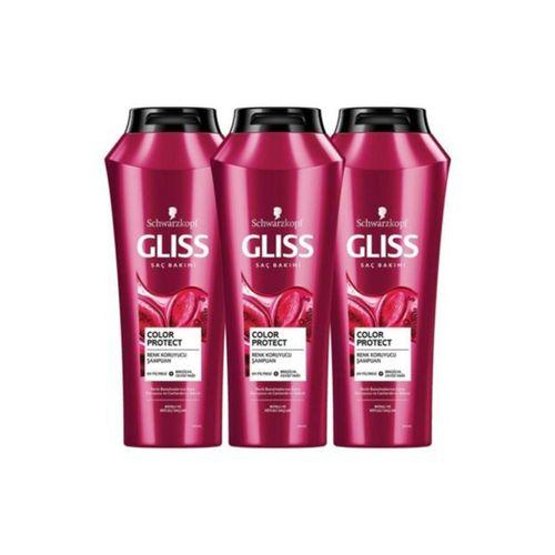 Gliss Gliss Color Protect Şampuan 3'Lü 500 ml