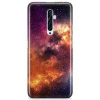 Oppo Reno2 Z 2019 Kılıf Galaksi Arka Kapak Koruma Desenli Full Koruyucu