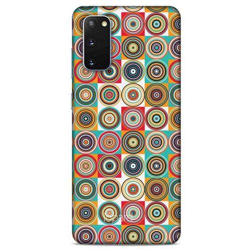 Samsung Galaxy S20 Kılıf Pastel Renkler (44) Tough Armor Kılıf Karışık Renkli