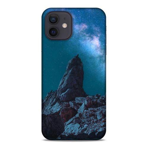 Lopard Apple iPhone 12 Uyumlu Kılıf Gece'S (7) Telefon Kılıfı Açık Mavi